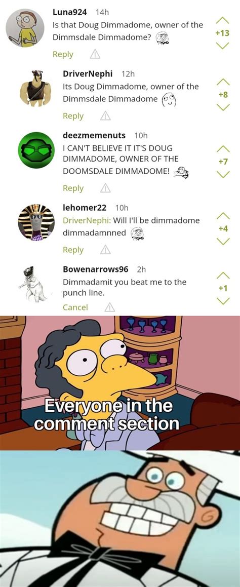 doug dimmadome owner of the dimmsdale dimmadome copypasta|The Origin of Dimmadome Memes (Fairly OddParents)! .